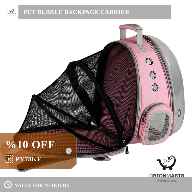 orionmartsintl2's tweet image. Pet Bubble Backpack Carrier selling at $44.99 
⏩ shortlink.store/yjYl2VEXCI ⏩
#bubblebackpack #HOTSALES #petbackpack #petcarrier #portablepet carrier #stylishpet carrier