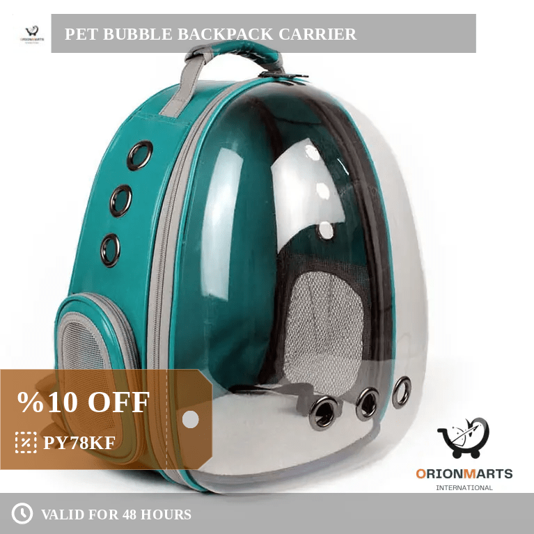 orionmartsintl2's tweet image. Pet Bubble Backpack Carrier selling at $44.99 
⏩ shortlink.store/yjYl2VEXCI ⏩
#bubblebackpack #HOTSALES #petbackpack #petcarrier #portablepet carrier #stylishpet carrier