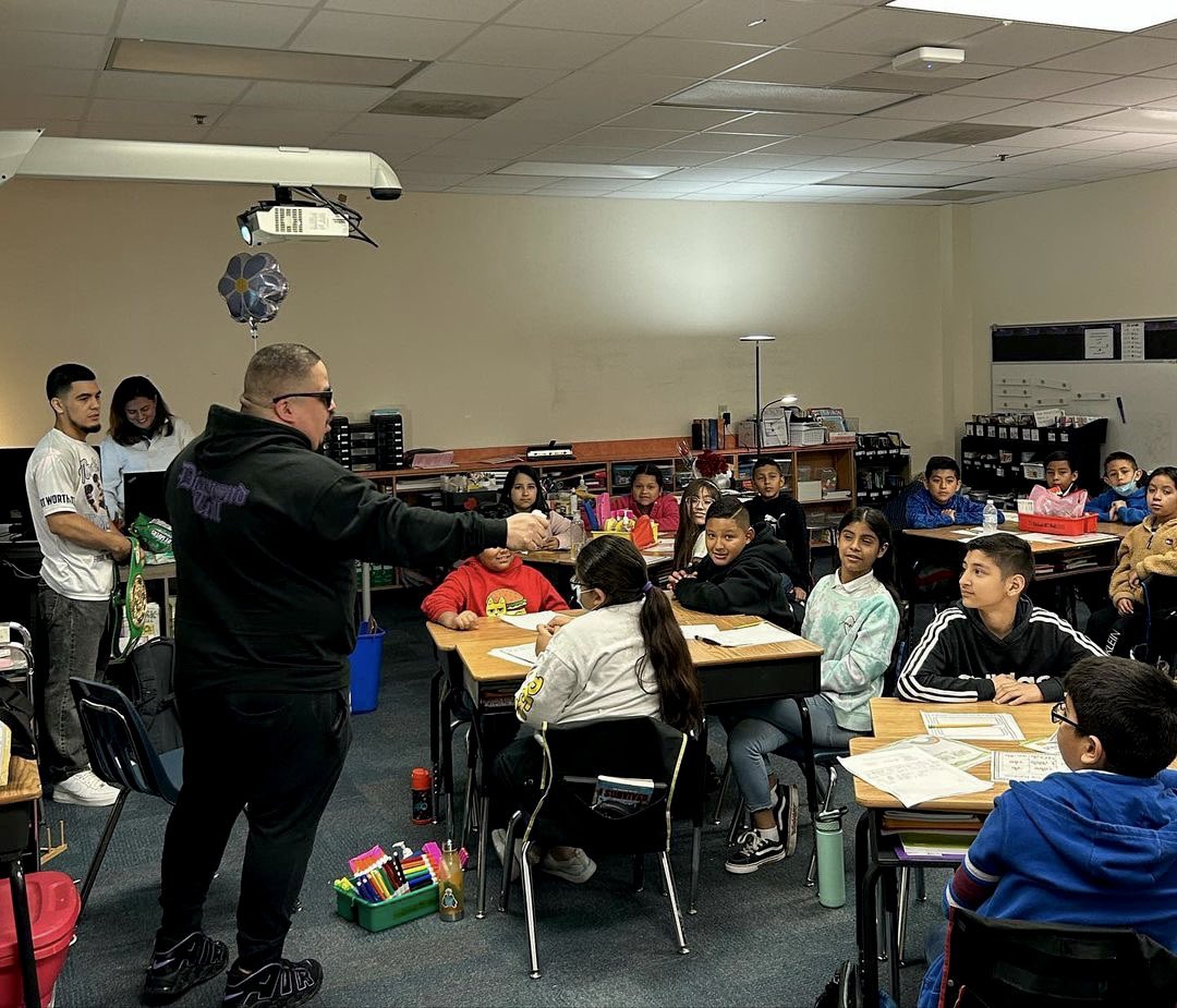 once upon a time I was a young troubled kid… I got expelled from school 4 straight years… now look at me… talking at schools year around (elementary, middle school, high school + colleges)