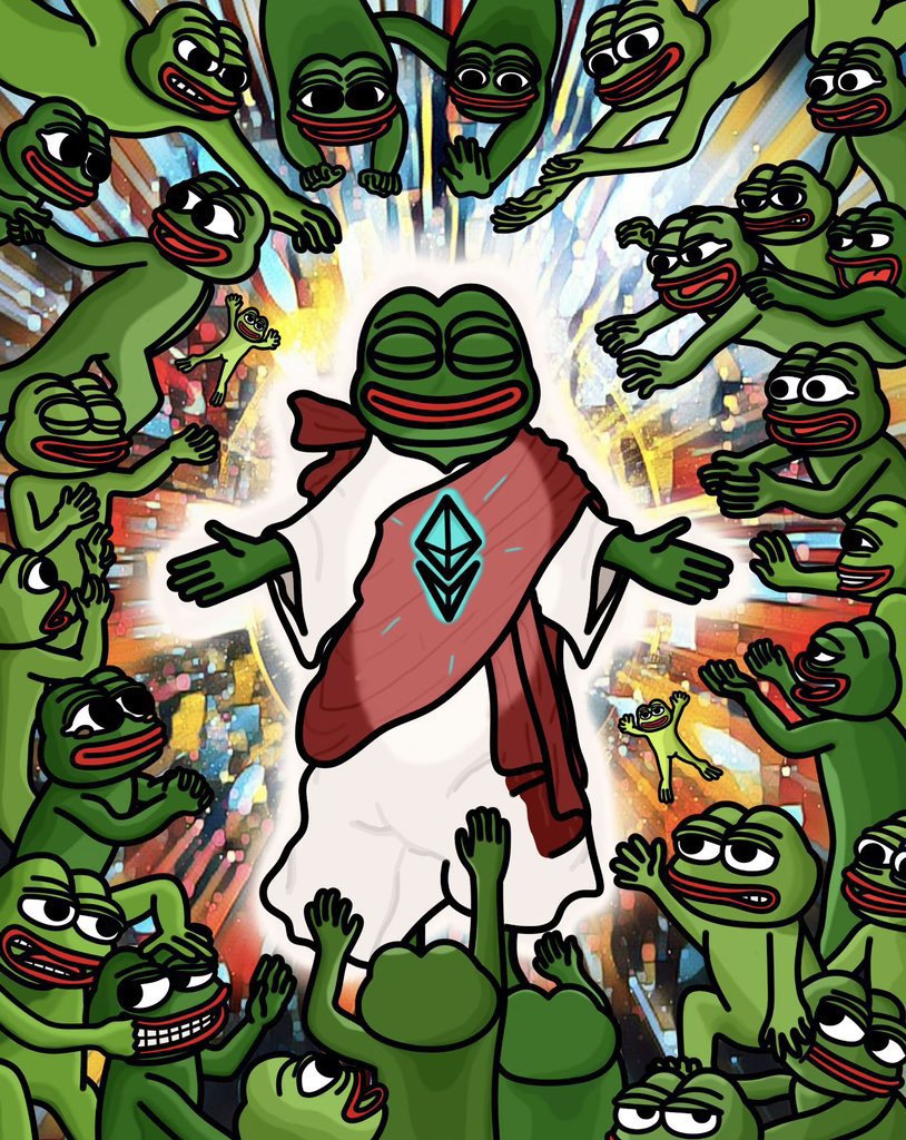 After a few weeks in action, $PEPE continues dominating the space and holders are growing every day. 

get used to it anon, this is a revolution 🐸
