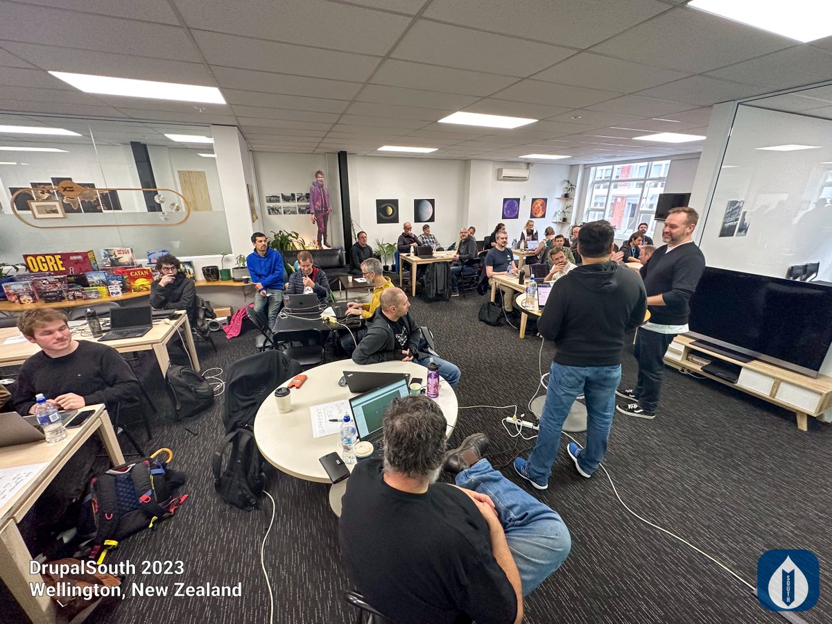 DrupalSouth's tweet image. 💧 DrupalSouth 2023 code sprint if off to a great start!
💧 Big thank you @PreviousNext for sposoring the event and @XequalsCo for cosy venue.

#codeSprint #Drupal #drupal10 #openSource #drupalsouth