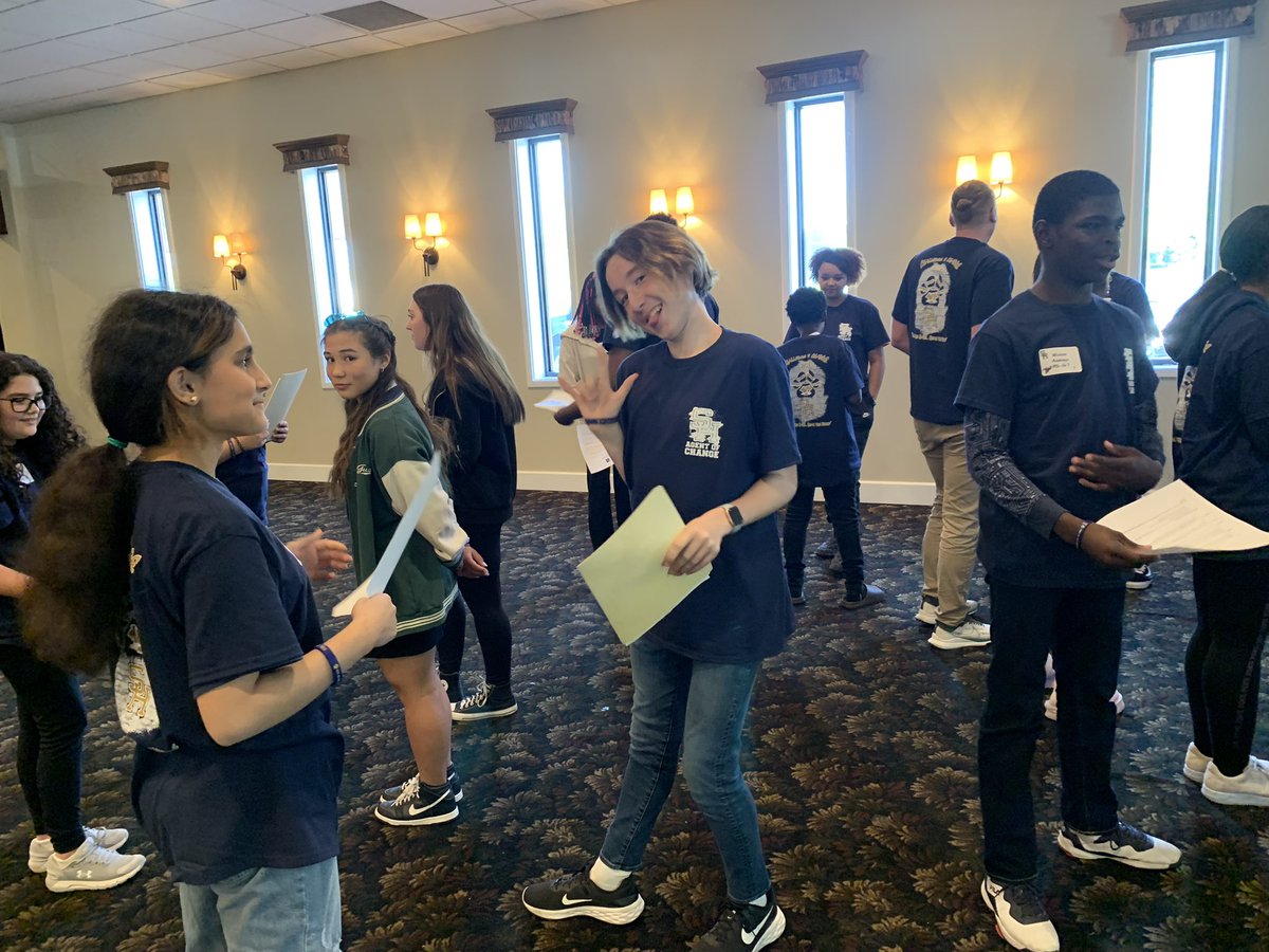 Great day at Challenge for Change. Enjoyed spending the day with these change agents.