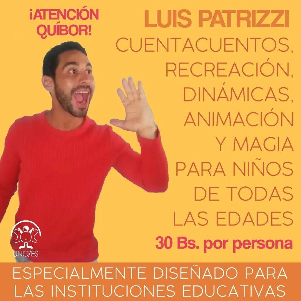 UNO_Es's tweet photo. 📣 ATENCIÓN QUÍBOR:
Iniciamos temporada de promoción en las contrataciones de funciones dedicadas a niños.

👉 Por una colaboración súper solidaria, los niños de las Instituciones Educativas podrán disfrutar de nuestros excelentes montajes con contenid… https://t.co/lUJRoJ8i9E https://t.co/qLVwQRr3P5