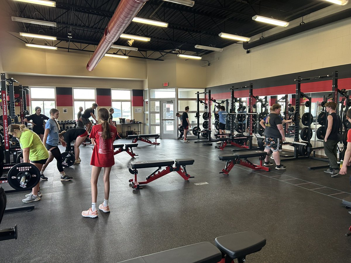 Dunkerton Strength & Conditioning on Twitter "What a day for the Raider Strength program! Using