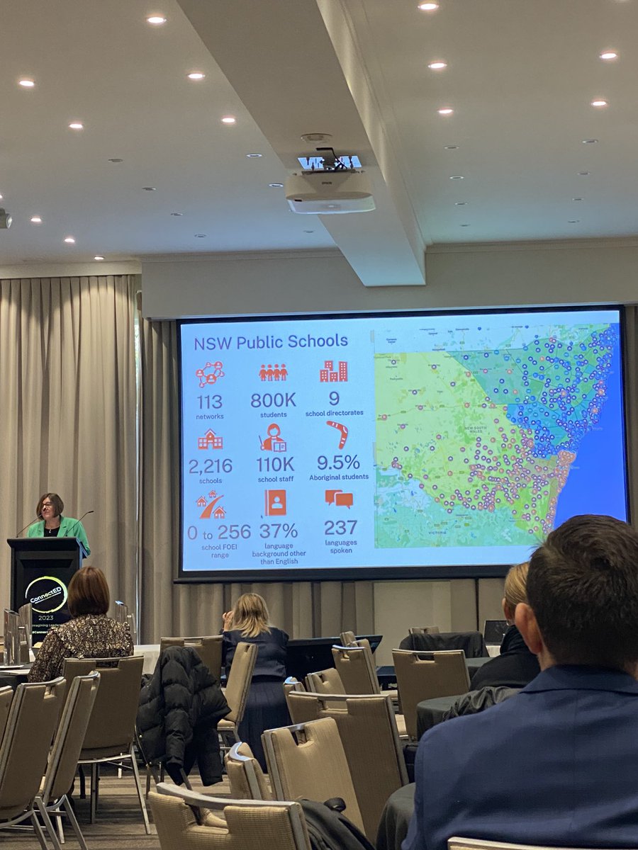 Shout it to Public Education in NSW. Rich diversity across the state @DebSummerhayes #ConnectED23