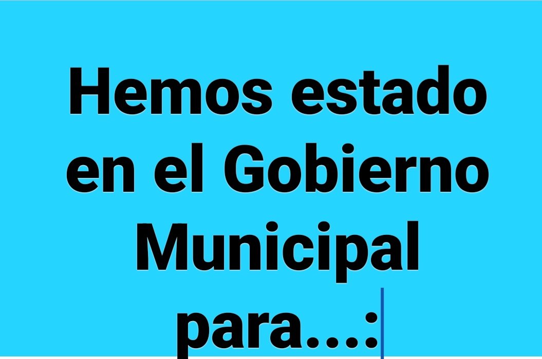 Hemos colaborado en el primer gobierno de coalicion de Espartinas #VxE