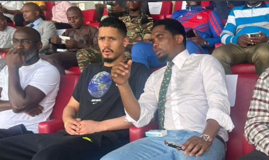 cameroononline's tweet photo. https://t.co/Hsx0yCPt3p
Arsenal Star William Saliba Visits Cameroon, Meets Legend Samuel Eto'o
Sports Brief | William Saliba has visite... https://t.co/UQxFVMfLbK