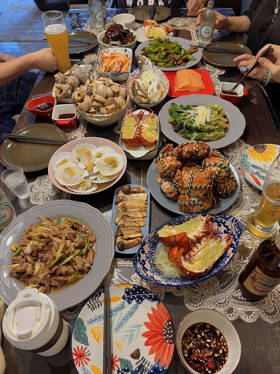 mathaselg's tweet image. dinner