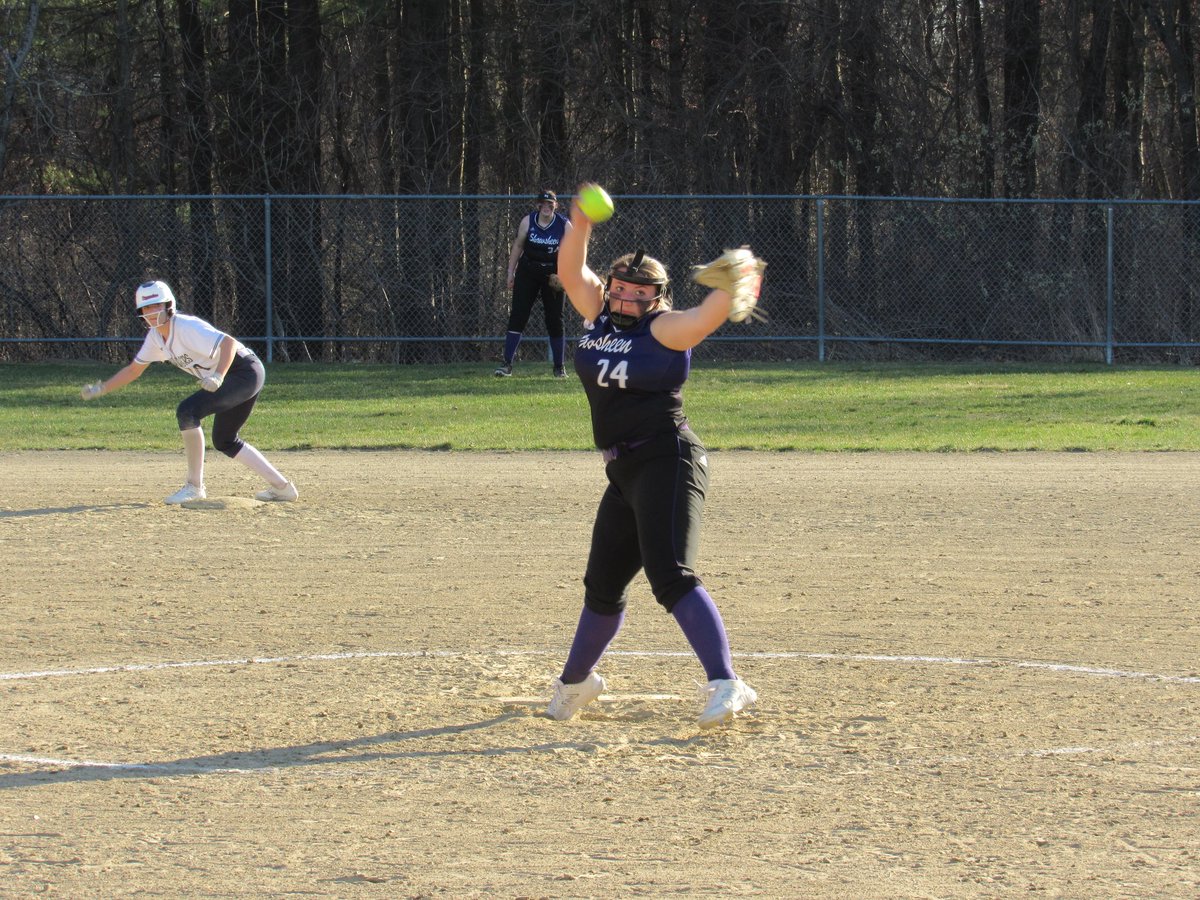 ShawTechSB's tweet photo. @ShawTechSB 4 @Whittiersports 7 but solid game for senior captain pitcher Mia Bisso 7 IP 2H 0ER 8 Ks and she collected her 100th strikeout on the season 🥎🥎🥎 @shawtech_sports https://t.co/lL3vvFzRhF