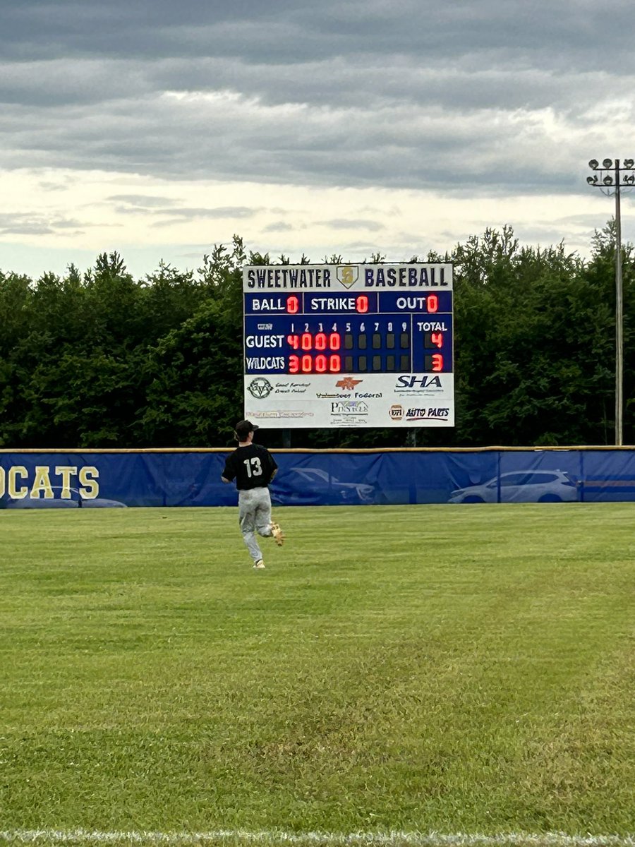 Headed to the bottom of the 4th