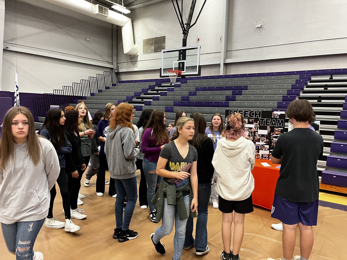 PWMS 8th grade students visited PHS today and learned all about high school life. We are so excited for these kiddos and know they are going to do great things!