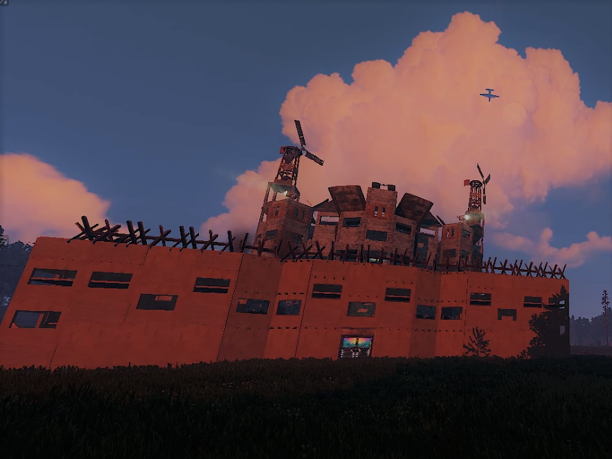 Me marcho a dormir Ratas. 
🏆MUY contento con el desafío de montar la base y prepararla. (Menos la chinawall que se saco el nepe Rubi). Industrializada, electrificada, focos, torretas muy guapa.
Mañana igual, EXODO que ya tengo el spawn en Marte y a viciar en la Rivals.