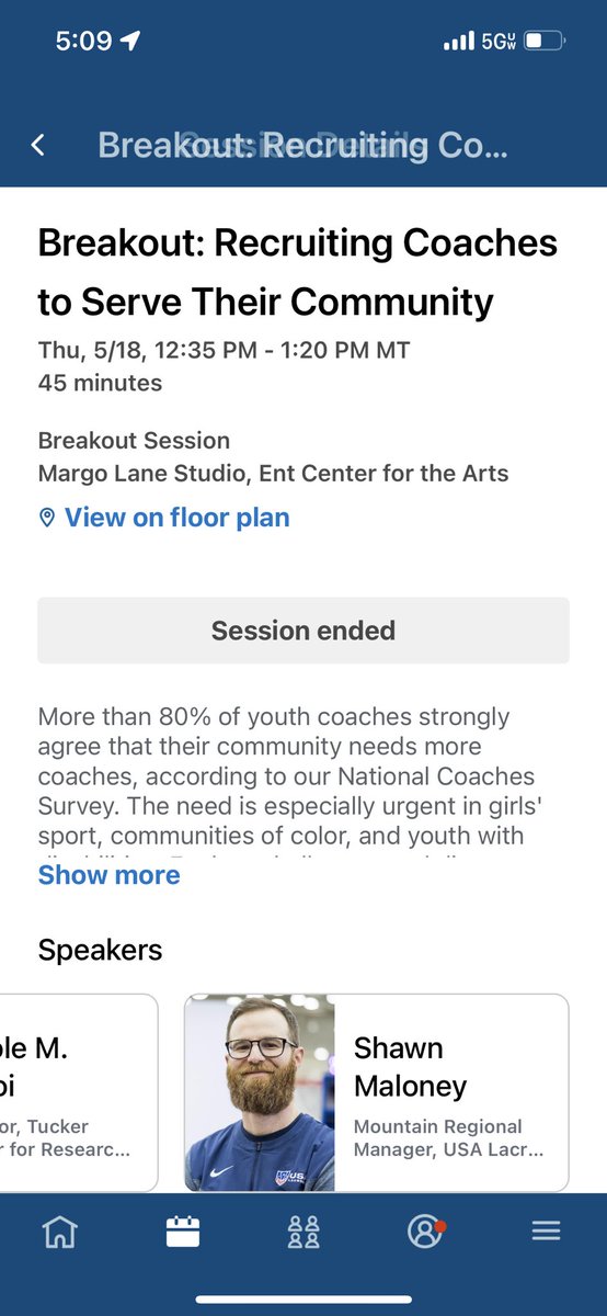 akcarpenetti's tweet photo. Just wrapped another empowering @AspenInstSports #ProjectPlay10. 10 years of convening innovators & risk takers in youth sport - providing ideas and framework to implement change that make #sport possible for all kids! Proud to be here repping @USA_Lacrosse #BeTheChange https://t.co/xSc5wf9wAk