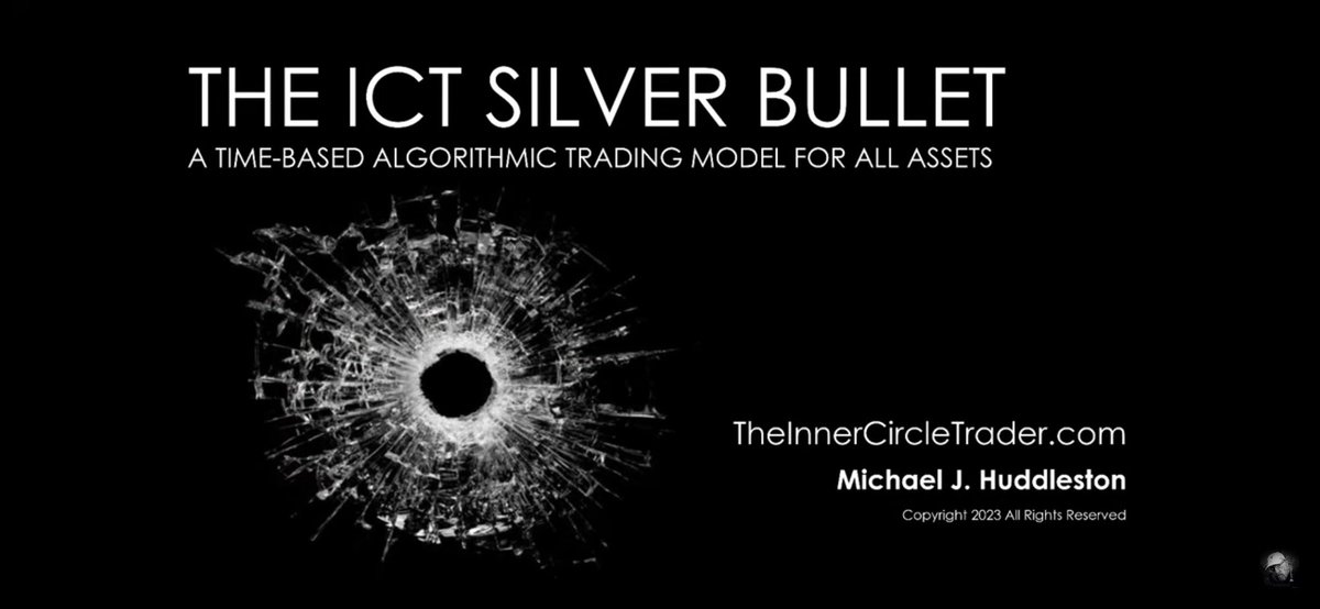 ICT_Concepts's tweet photo. Please understand. 

The @I_Am_The_ICT silver bullet does not require a daily bias - instead only a ten point range for an imbalance to fill or a liquidity sweep - at very specific times.  

https://t.co/anbJXjf0gE https://t.co/JAO7y5FlDd