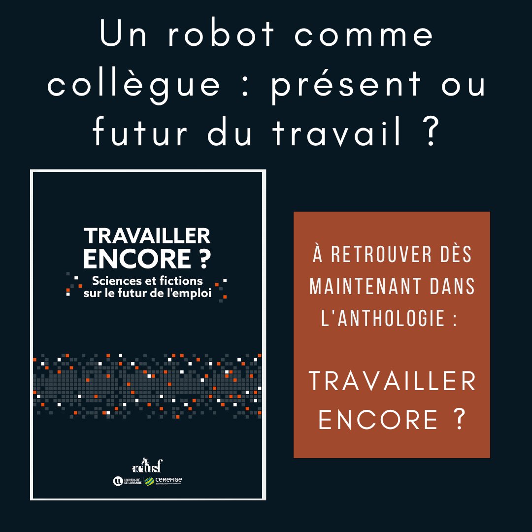 UN ROBOT COMME COLLÈGUE : PRÉSENT OU FUTUR DU TRAVAIL ? Thierry Colin et Benoît Grasser se posent la question dans leur article de TRAVAILLER ENCORE ? Lançons le débat ! Et vous, quelle est votre avis sur le sujet ? Répondez en com' ⬇️