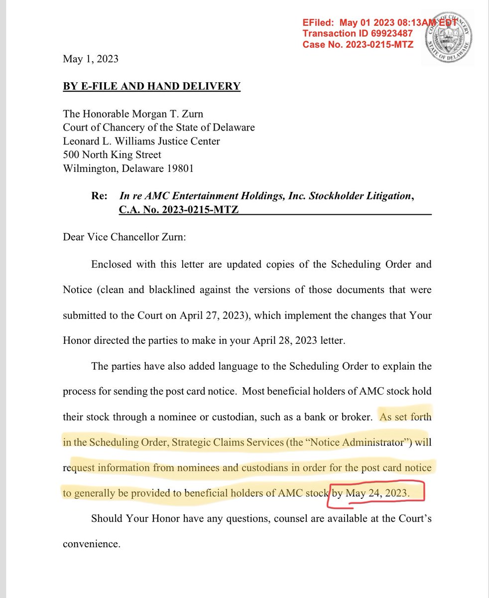 Tony_Denaro's tweet photo. For those requiring further evidence about the #AMC postcard receipt timeline I have tweeted out. I know many won’t share this because it goes against their conspiracy narrative.  Please retweet or forward as necessary. $AMC https://t.co/fEXDbpQsJE