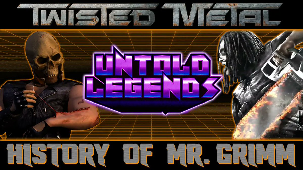 GamerThumbTV's tweet photo. The launch of my new series is here, covering the history of Twisted Metal and it's contestants. For the first one, the reaper of souls, Mr. Grimm! Leave a like, comment, and share.

Video: https://t.co/ERjsfTU49a

#youtube #untoldlegends #timeline #lore #twistedmetal #mrgrimm https://t.co/1qJqAkTi6H