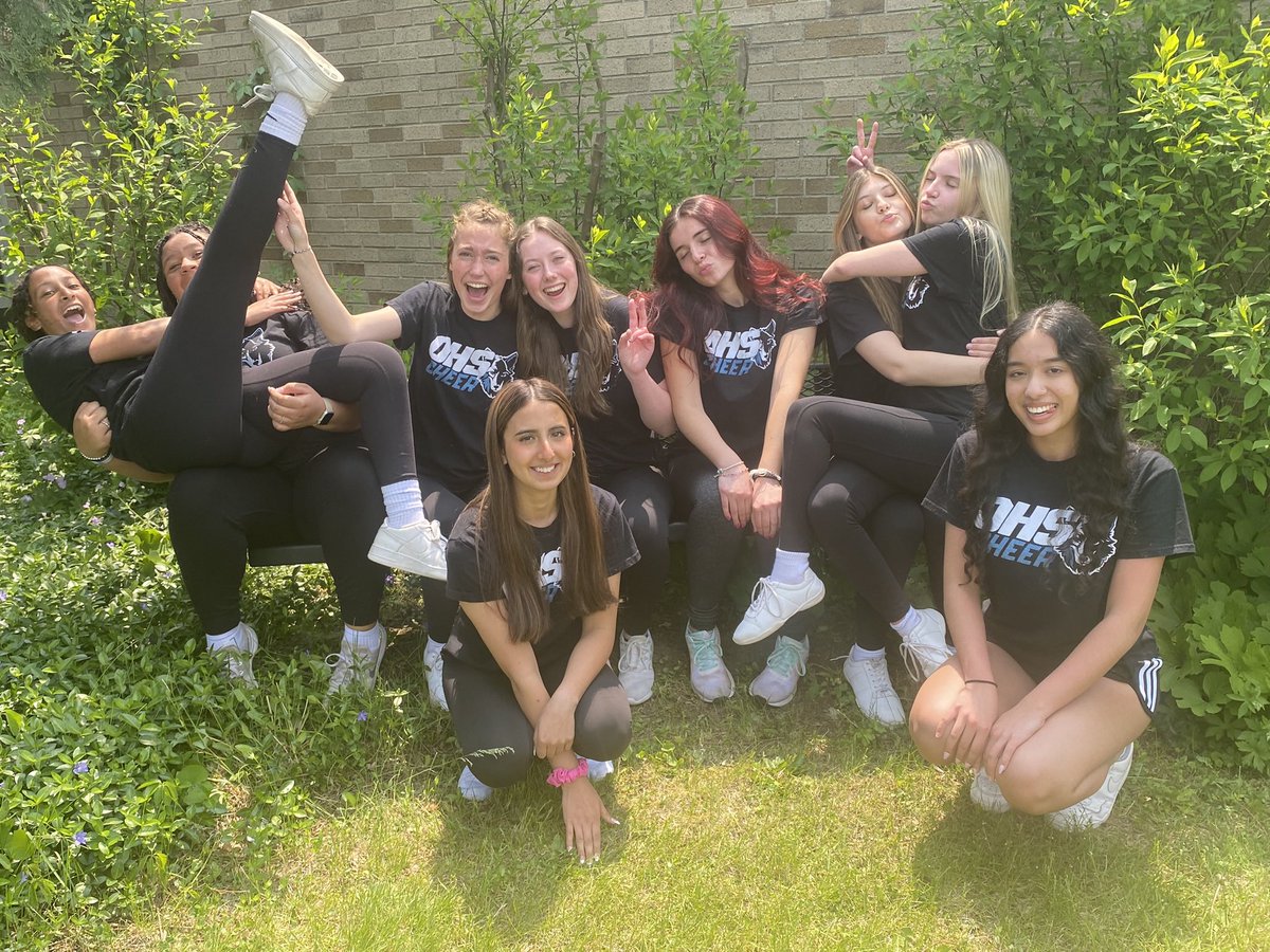 OkemosCheer's tweet photo. The Okemos Cheerleaders had their annual Cheer Performance and Recruitment trip today at Chippewa MS. The girls did a great job, and we had a great crowd, and lots of Newbies interested in becoming cheerleaders! Community Outreach is what it is all about! https://t.co/TK3mfaOUCs