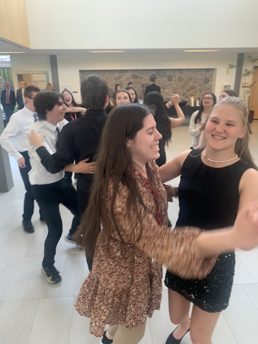 MasojcA's tweet photo. Day 2 @WCDSBIntl ‘23 MUN! Student leaders revisioned the security council in Gen. Assembly, tackled a surprise crisis in the Security Council, and considered the implications of organized crime in Human Rights! Then wrapped up the day with some fun! @WCDSBInnovates #wcdsbAwaken https://t.co/PTTxVaepea