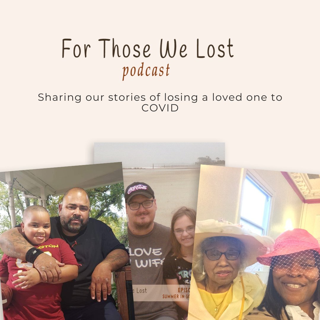 Sharing our stories of grief and loss helps us heal. 💛 Thank you all for listening and supporting the show. You can listen to all the episodes wherever you get your favorite podcasts. @MsMelaneseMarr #covid19 #covidgrief #covidloss #covidisnotover