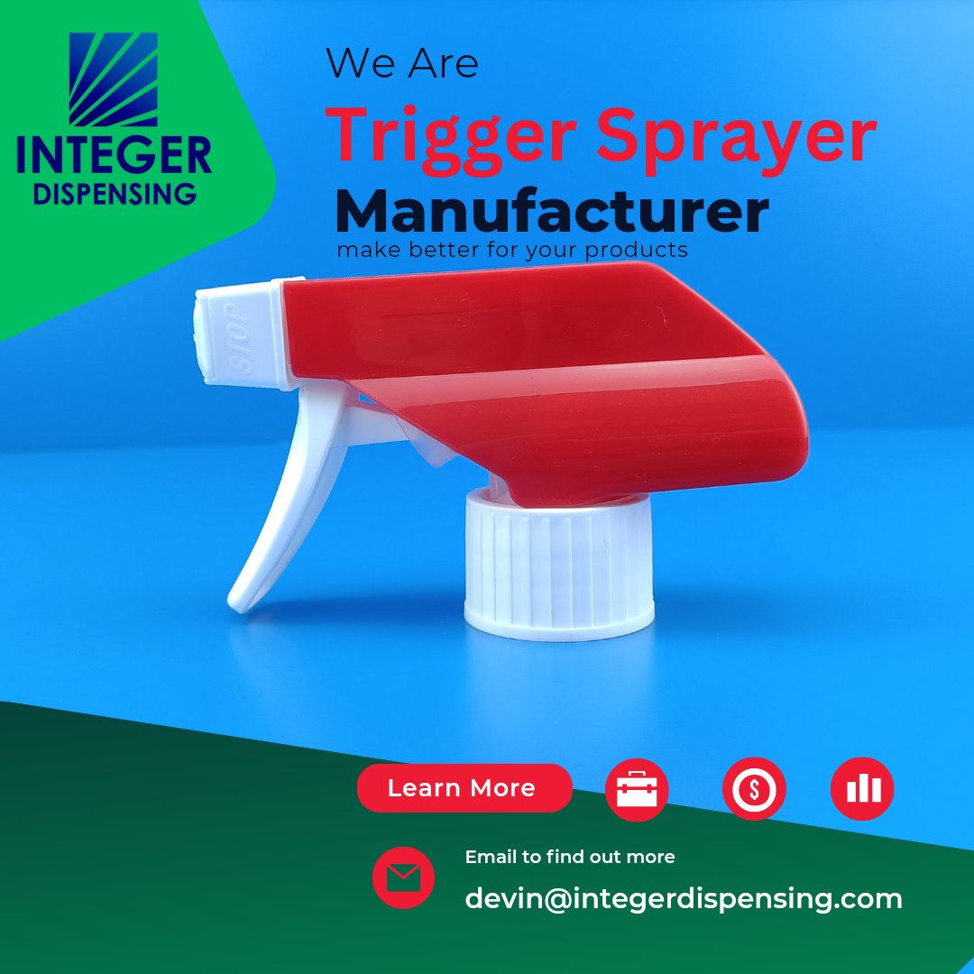 integersprayers's tweet image. #triggersprayer #minisprayer #mistsprayer #triggerhead #Sprayer #packagingsolutions #packagingsolutions #plastics #lotionpump #foampump #foamhead #plasticcaps #packaging