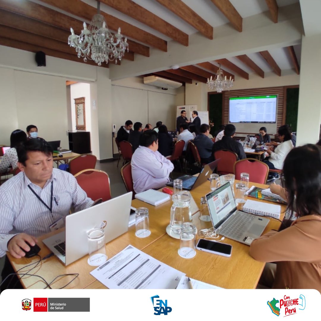 ensap_peru's tweet photo. 📌🏥Así fue el inicio del taller presencial del curso “Sustento Técnico para el Registro de Inversiones de Optimización, de Ampliación Marginal, de Rehabilitación y de Reposición (IOARR) en Salud”. Esta actividad congregó a participantes de diferentes regiones. #ENSAP #IOARR https://t.co/1IgcHtHDAT