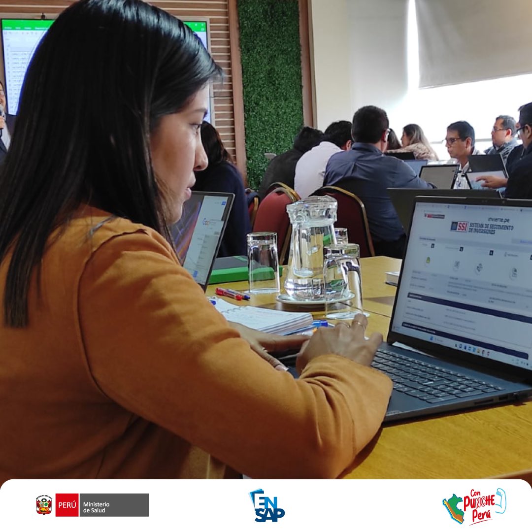 ensap_peru's tweet photo. 📌🏥Así fue el inicio del taller presencial del curso “Sustento Técnico para el Registro de Inversiones de Optimización, de Ampliación Marginal, de Rehabilitación y de Reposición (IOARR) en Salud”. Esta actividad congregó a participantes de diferentes regiones. #ENSAP #IOARR https://t.co/1IgcHtHDAT