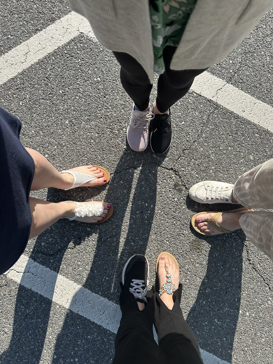 We continued to honor mental health awareness by wearing mismatched shoes to show that it’s okay to be different! #MentalHealthAwareness #MentalHealthMatters 💚
