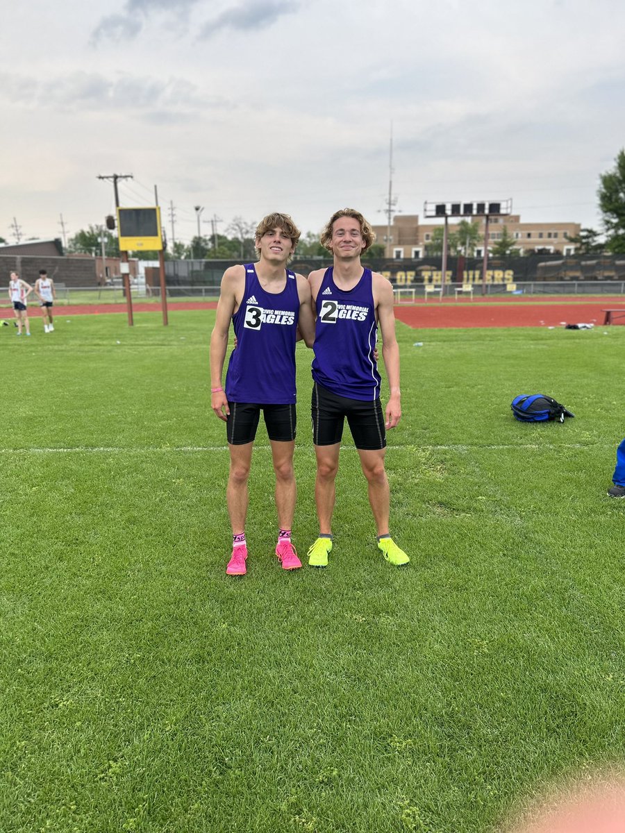 Jackson Collman is the IHSA EAWR 2A Boys Sectional Champion! 

<a href="/dutton_david1/">David Dutton</a> runs 4:33 to run under the standard for 4th to qualify for state!