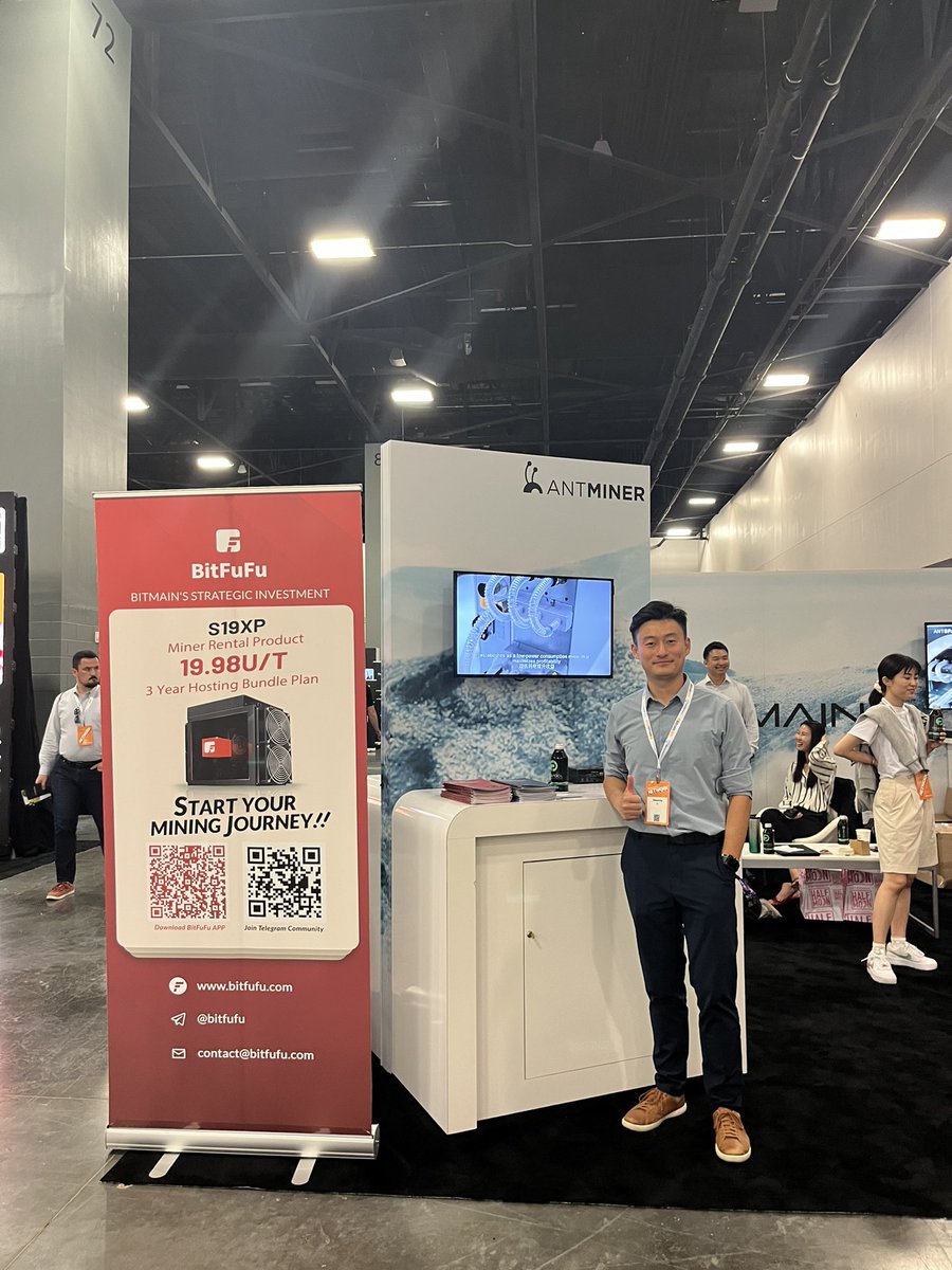 Robinlxs's tweet image. Thanks for the invitation. #bitmain #bitfufu #Bitcoin2023