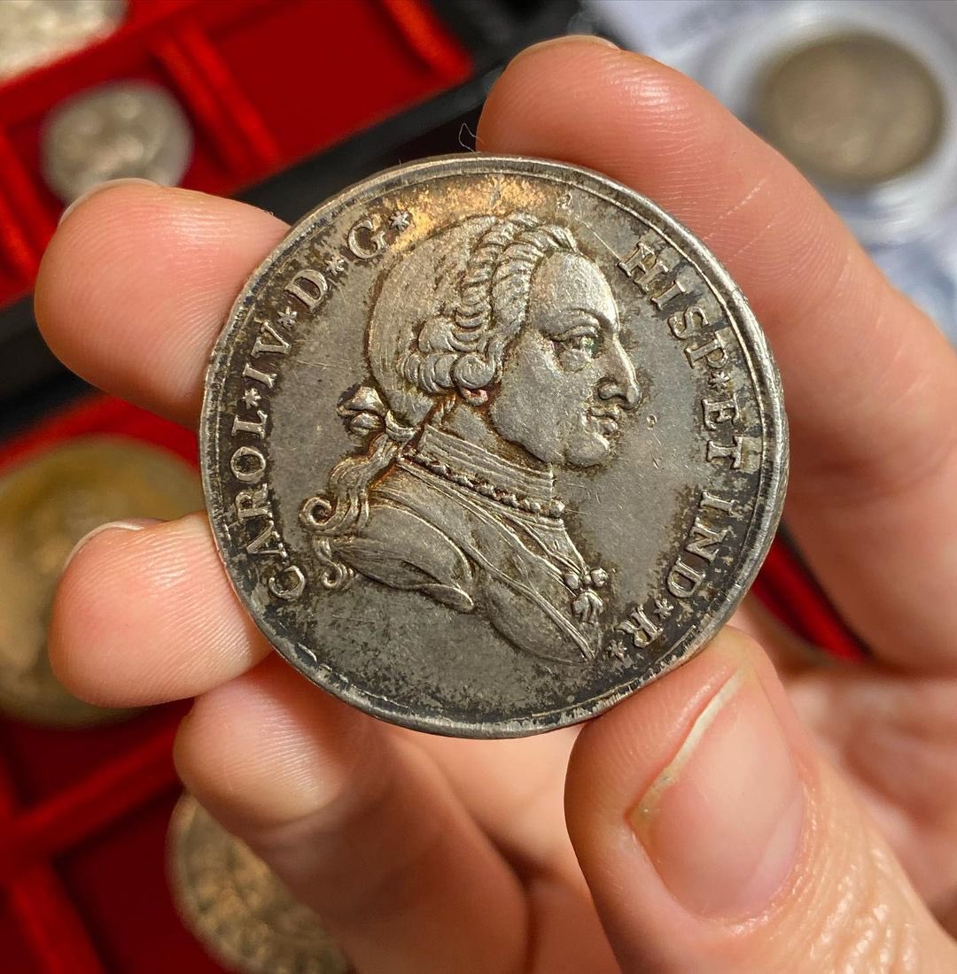 LinMiss__'s tweet image. 1789 Cartagena Proclamation Medal

#coins #historic #history #numismatic #numismatics #pagan #celtic #celts #celticart #artofinstagram #pagan #paganism #essex #suffolk #metaldetecting #rarecoin  #collecting #coincollecting #abstractart #paixao  #photography #photooftheday