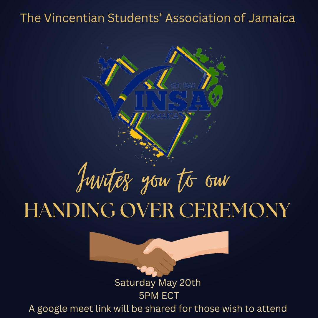VinsaJA's tweet photo. Join us for our executive handing over ceremony !🫱🏾‍🫲🏿 https://t.co/AS4FtTHBuY