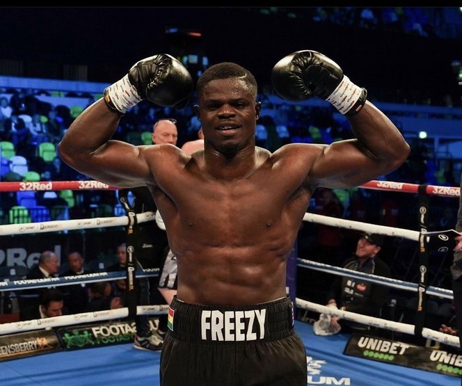 As reported, Ghanaian boxer Seth Gyimah, nicknamed in  the ring as Freezy Macbones, has decided to represent the United Kingdom instead of Ghana.😭😭😭 

#GTVSPORTS