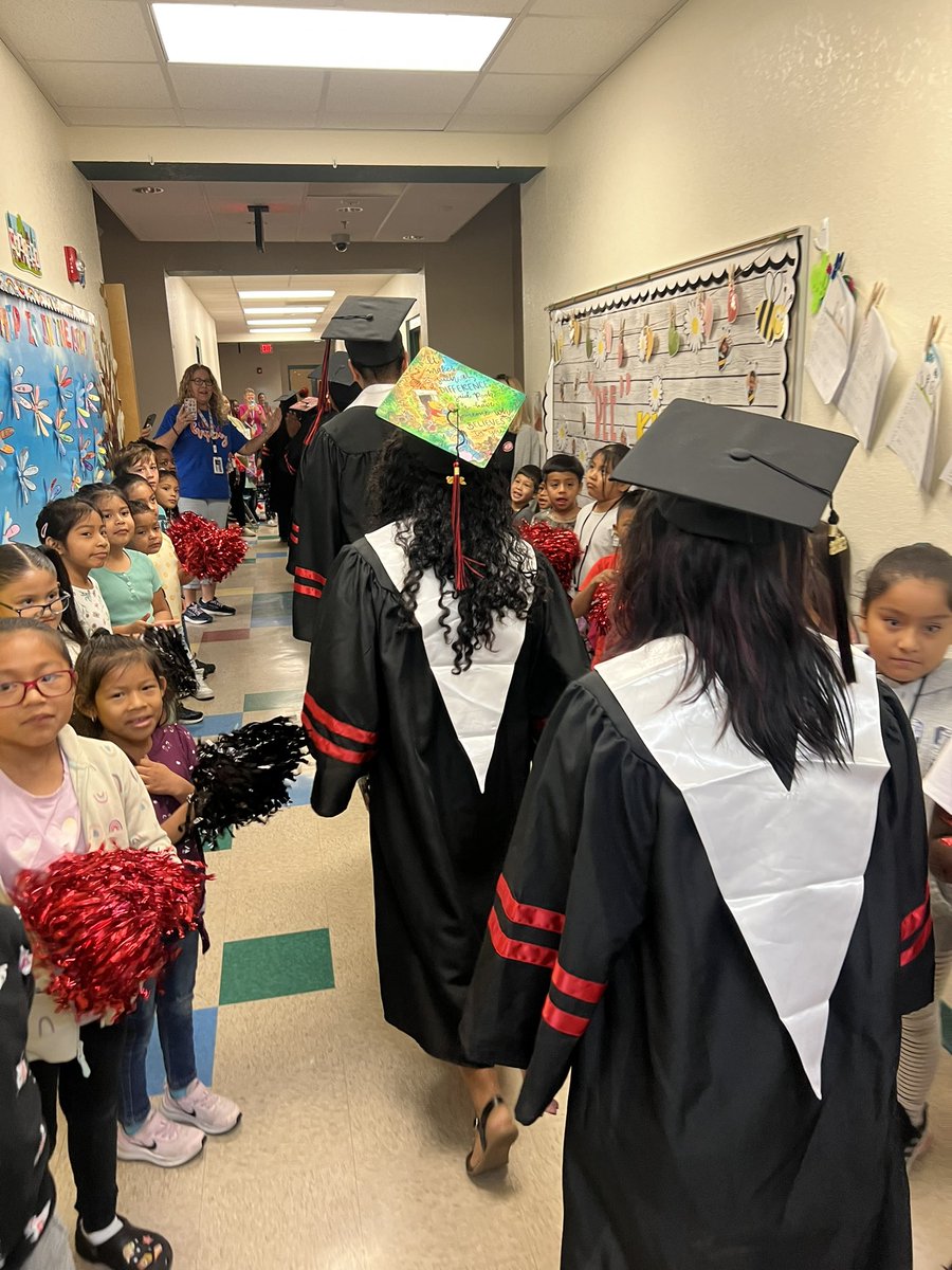 We loved having our former warriors, SFHS class of 2023 walk the halls this morning for the annual graduation walk! 

Enjoy every minute, and remember to chase your dreams and reach for the stars!  
#OnceAWarriorAlwaysAWarrior
#TribeCalledWES 
#LoveMyTribe
