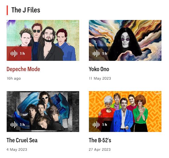 ryanegan's tweet photo. If you're looking for a new music podcast I highly recommend the #JFiles with Caz Tran, great weekend listening! Latest eps below, more here: https://t.co/r93bZNDVEA https://t.co/aU0YMovO2U