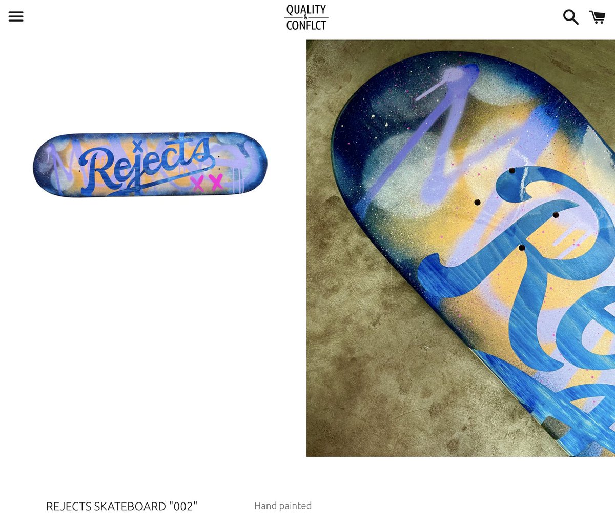 wordslikerad's tweet image. The first 3 of my hand painted skateboards will be available to purchase tomorrow at 11am EST. 

Each will come with a collectable NFT 

FCFS

@MonkeRejects 
@datboiNFT