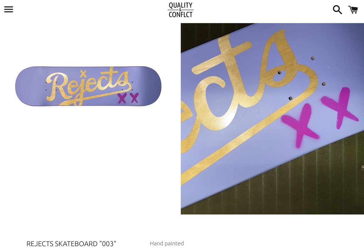 wordslikerad's tweet image. The first 3 of my hand painted skateboards will be available to purchase tomorrow at 11am EST. 

Each will come with a collectable NFT 

FCFS

@MonkeRejects 
@datboiNFT