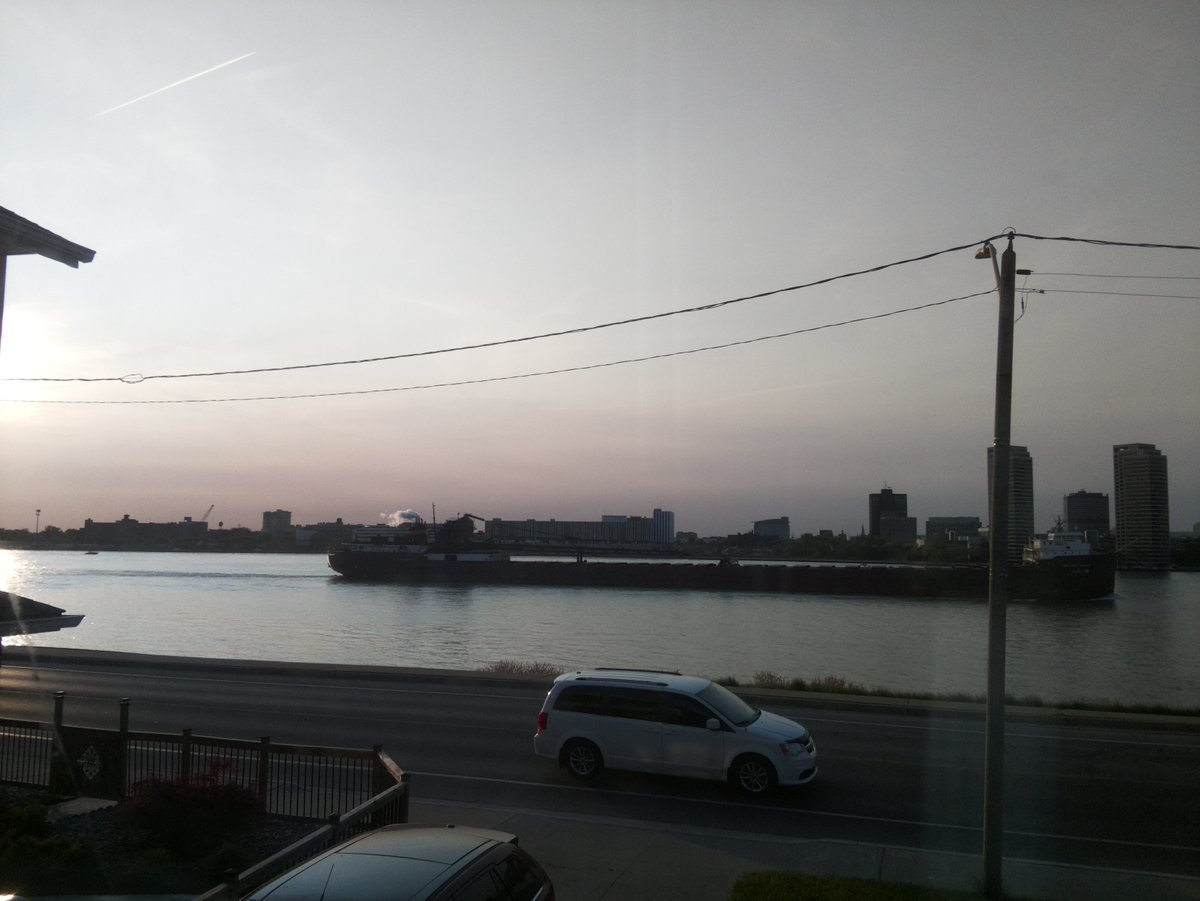 🇺🇸 HON JAMES L OBERSTAR, Cargo (246 x 24 m), under way using engine, destination: STONEPORT, course: 68.7 ° / speed: 9.8 kn marinetraffic.com/en/ais/details… #boatnerd #greatlakesshipping #detroitriver