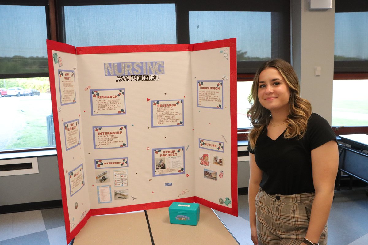 YorktownCSD's tweet photo. What an incredible night at the YHS WISE Symposium! We were blown away by the diverse range of projects showcased by our talented seniors. From law enforcement and engineering to nursing, finance, and beyond, they delved into exciting internships and explored many career paths. https://t.co/HSRfnUVIDE
