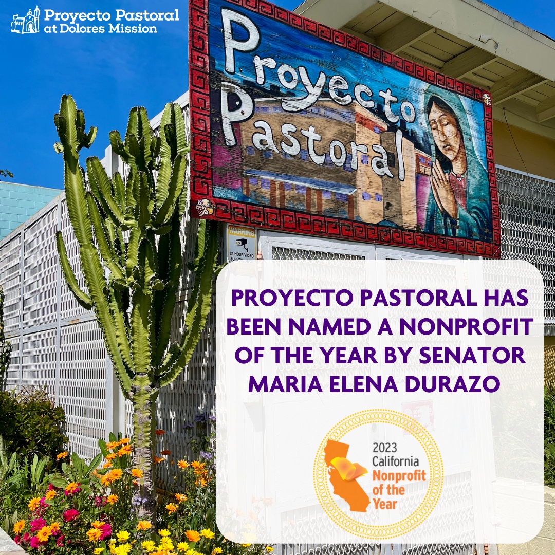 Proyecto Pastoral (@proyectonews) on Twitter photo Congrats to our staff & community! <a href="/SenMariaEDurazo/">Senator María Elena Durazo</a> is recognizing our hard work by naming us a Nonprofit of the Year <a href="/CalNonprofits/">CalNonprofits</a> #CalNOTY2023 #NonprofitPower #caleg Congrats to our staff & community! <a href="/SenMariaEDurazo/">Senator María Elena Durazo</a> is recognizing our hard work by naming us a Nonprofit of the Year <a href="/CalNonprofits/">CalNonprofits</a> #CalNOTY2023 #NonprofitPower #caleg