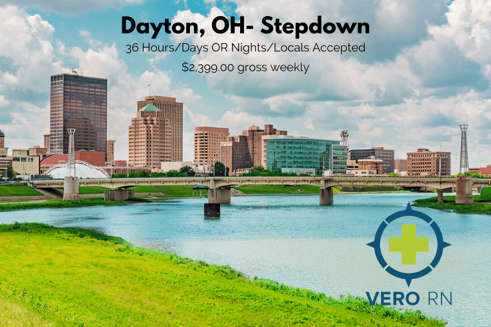 TravelVeroRN's tweet photo. Stepdown assignment in Dayton, OH.
Dayton offers amazing museums, performing arts, and a vibrant dining scene! Check out Five Rivers Metro Park for hiking, biking, and kayaking!

Apply today:  https://t.co/WpLsieHAsA

 #verorn #travelnurse #travelwithvero #verotravelnurse https://t.co/On0o6cExnc