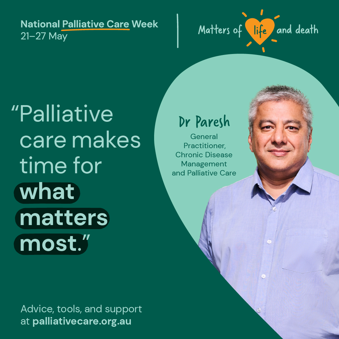 National Palliative Care Week is just days away! Showing your support for the people who deliver quality of life is as easy as sharing your story on social media using #MattersOfLifeAndDeath. 

Get involved, find out more ➡️ ow.ly/WFL850OqKlu
