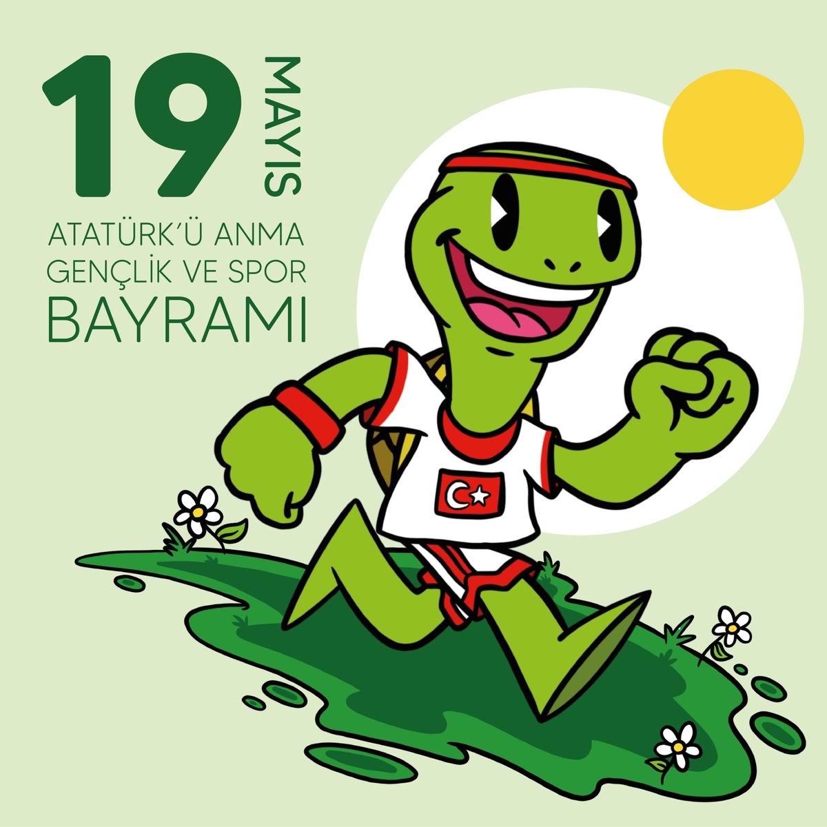 FurtleGame's tweet image. 19 Mayıs Atatürk&apos;ü Anma, Gençlik ve Spor Bayramımız kutlu olsun 🏅 🐢