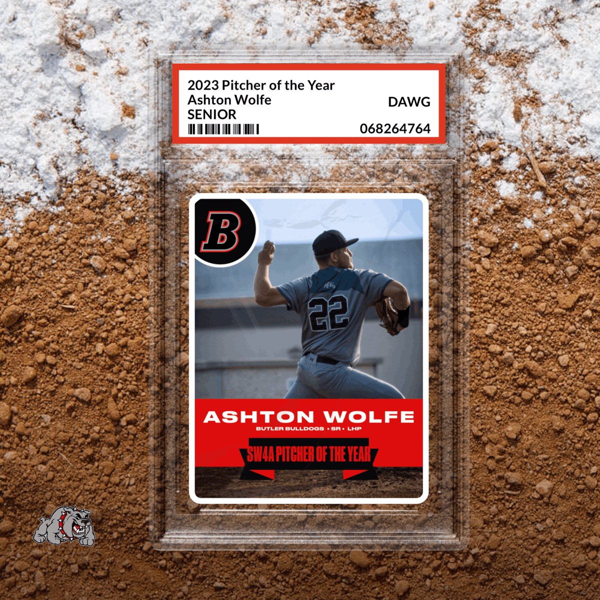 And congrats to southwestern 4A pitcher of the year Ashton Wolfe!