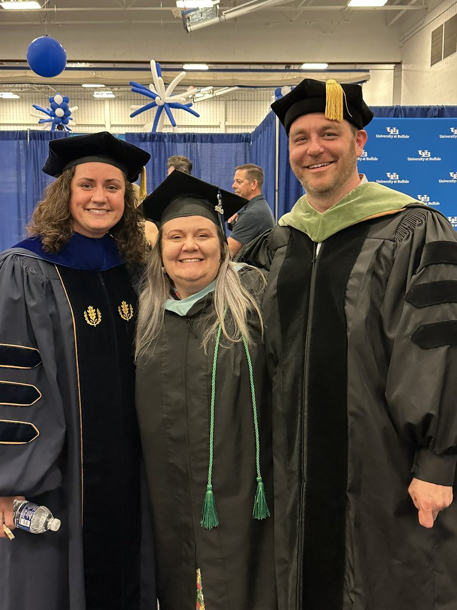 Congratulations to these graduates! We are so proud of you and are excited for your futures! #UBuffalo #UBSPHHP #Classof2023