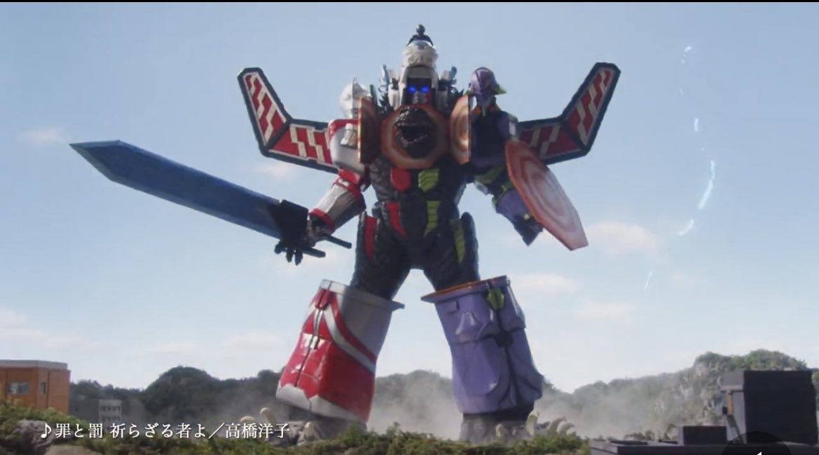 シン・ユニバースロボ 新品未開封　ゴジラ　エヴァ　ウルトラマン　仮面ライダー ゴジラ、エヴァ、ウルトラマン、仮面ライダーが夢の合体ロボット