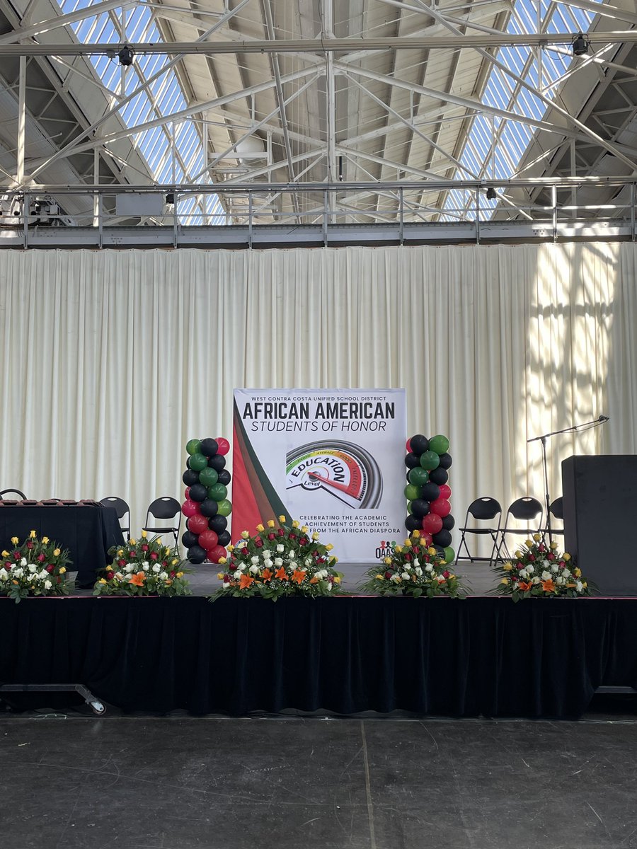 The @oaasawccusd presents the African American/African Diaspora Students of Honor Ceremony tonight at 6pm. Watch it live on the District’s Facebook page as students in WCCUSD are recognized for maintaining a 3.3 GPA or higher and/or exceeding District assessment test scores.