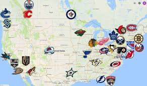 All of the <a href="/NHL/">NHL</a> Conference Finalists are in the southern United States.  Las Vegas is the most northerly representative at 36.10 degrees above the equator. 

1st time the final four are all below Pennsylvania 😳🏒 #PuckNight