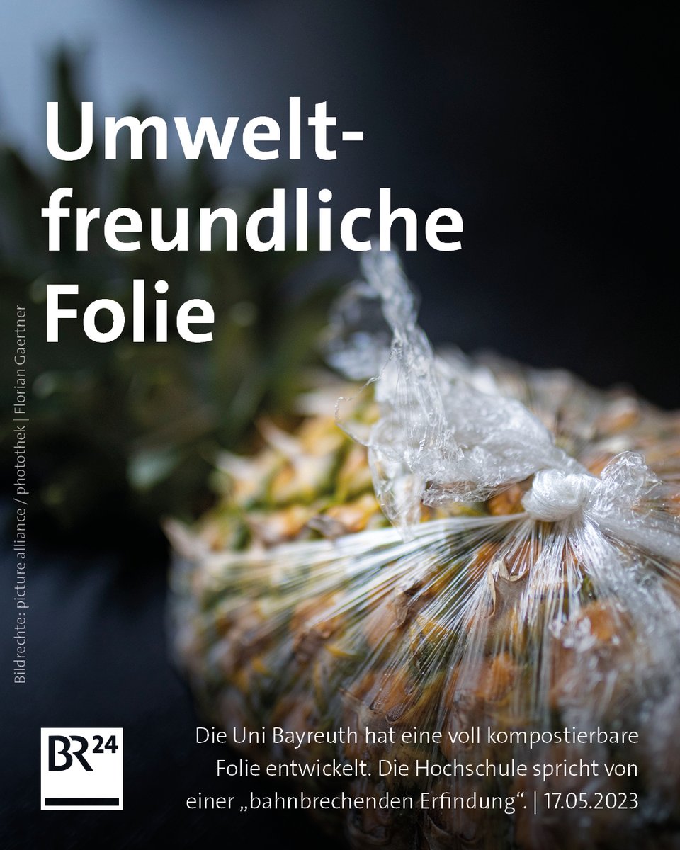 Im Kampf gegen #Mikroplastik ist an der Uni Bayreuth ein Meilenstein erreicht worden. br.de/nachrichten/ba…