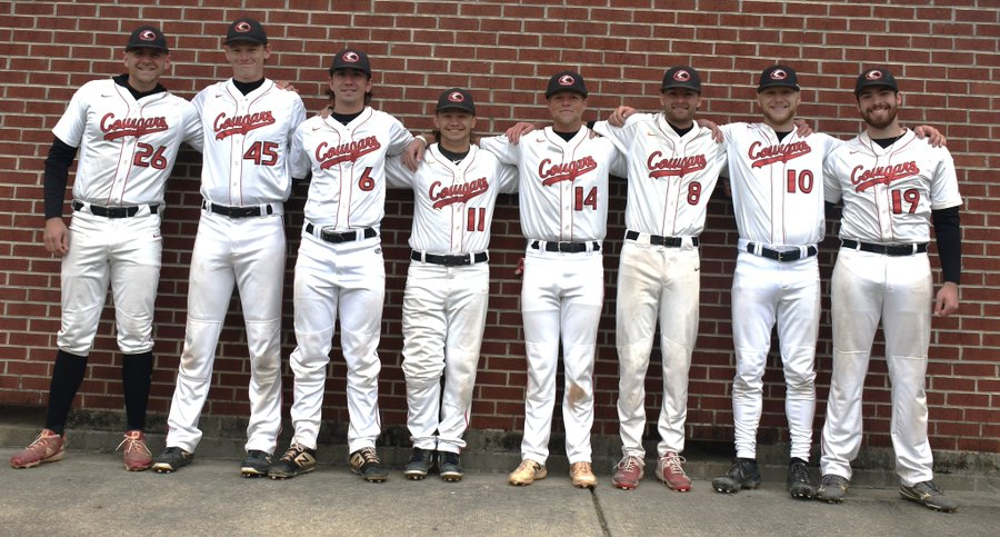 UCC_Baseball's tweet photo. The Cougars lost in the championship game.  A successful season as USCAA National Championship Runner-up.
We would like to thank the 8 seniors for making this a special season.  The 8 seniors will always be a huge part of the Cougars Family.
We love ya Seniors. https://t.co/RXLKIjpFTs